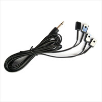 Cable Emisor IR Integrado con Conector de 3.5mm, 1.5m/3m, Cable Repetidor con Protección Luminosa para Control Remoto