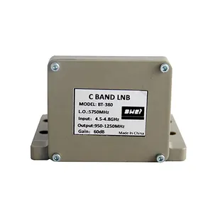 China Manufacturer High performance C Band LNB C band 5150 5750 5950 single polarity LNBF 4.5-4.8GHz LNB