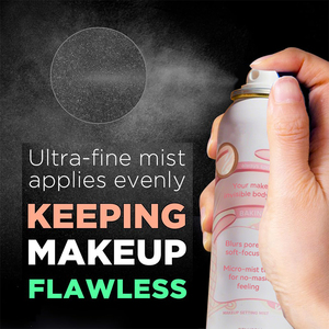 Spray fixateur de maquillage bio matifiant de haute qualité à base de plantes 24 heures logo personnalisé aérosol scintillant fort avec SPF <span class=keywords><strong>visage</strong></span> - Product Image 2