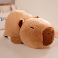 Offre Spéciale réversible Flip Panda & Capybara jouets en peluche doux dessin animé personnalisé jouets en peluche