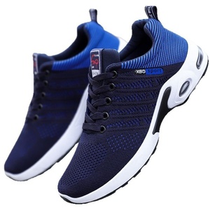 Aslipper SA9308 Men's Breathable Light Casual Running <b>Shoes</b> Summer Soft Sole Sneakers Lace-Up Mesh Lining <b>Height</b> <b>Increasing</b> PVC - Product Image 1