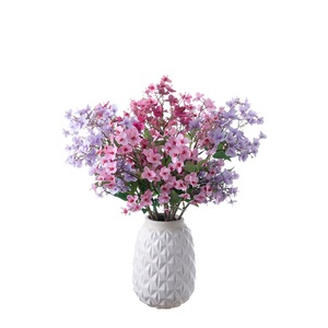 Stelo di Dafne Lilla Artificiale di Alta Qualità, 49cm, <span class=keywords><strong>Fiori</strong></span> Colorati per Decorazioni Matrimoniali e Domestiche - Product Image 3