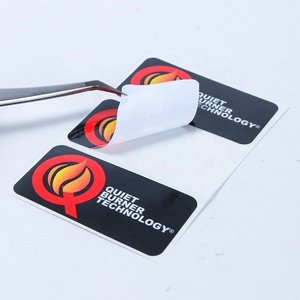 ฉลากพลาสติกสำหรับเครื่องใช้ไฟฟ้าแบบพิมพ์เอง ฉลากความร้อนแบบม้วน สติ๊กเกอร์สำหรับอุตสาหกรรม <span class=keywords><strong>ป้าย</strong></span>เตือนสำหรับการติดฉลาก - Product Image 4