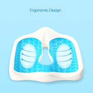 Ergonomisch zitkussen van traagschuim met koelgel voor de heup, coccyx en aambeien. - Product Image 4