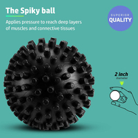 Juego de bolas de masaje de tejido profundo para liberación miofascial y fisioterapia post-entrenamiento