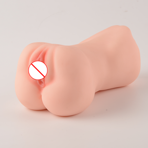 Masturbateur masculin double extrémité (oral/vaginal) de haute qualité, tout neuf, réaliste, extensible, chauffant, jouet sexuel pour adultes - Product Image 4