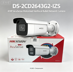 กล้องวงจรปิด HIK DS-2CD2643G2-IZS 2.8-12 มม. 4MP AcuSense มอเตอร์ปรับระยะโฟกัสได้ รุ่น Bullet Network Camera กันน้ำ IP65 รองรับ POE พร้อมระบบมองกลางคืน - Product Image 2