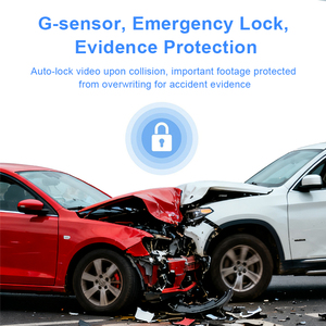 เครื่องบันทึกการขับขี่แบบมืออาชีพ 3 เลนส์ หน้าจอ IPS ขนาด 1.8 นิ้ว กล้องติดรถยนต์น้ำหนักเบาอเนกประสงค์ 640*480P กล้องติดรถยนต์ขนาดกะทัดรัด - Product Image 5