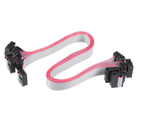 Cable de Alimentación para Módulo Eurorack de 40 Pines, Cable Plano IDC de 2.54mm de Paso, 300mm de Longitud, Conductor de Cobre de 16 Núcleos AWM