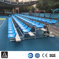 Vente chaude en aluminium Tribune Sièges Gradins extérieurs Gradins portables Sièges Utilisé En Aluminium Tribune Stade Gradins Chaise