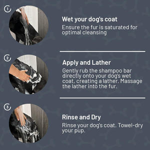 Jabón de barra de champú sólido de avena natural orgánico para mascotas - Product Image 6