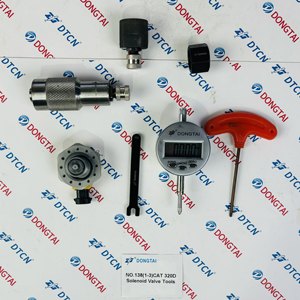 NO.138(1-3) เครื่องมือซ่อมแซมวาล์วขดลวดแม่เหล็กไฟฟ้า320D แมวพร้อมท่อแรงดันสูงป้องกัน IP66ปืน HGG-200 - Product Image 6