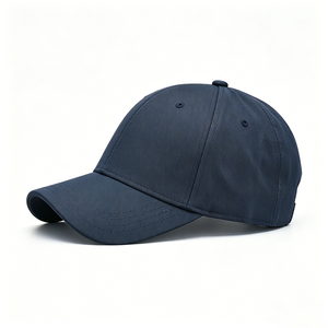 Unisex 6 Panel Structured Baseball <b>Cap</b>, Adjustable <b>Plain</b> Blank Dad Hat, Cotton Twill Casual Baseball Hat for Men Women - Product Image 3