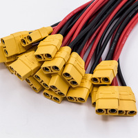 Fil de silicone haute température 12AWG 14AWG, connecteur mâle/femelle XT30 XT60 XT90 pour batterie de trottinette électrique et skateboard