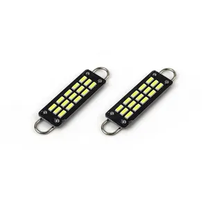 EVITEK מפעל מחיר LED הנורה T10 T20 לוח לויה 4014 44MM 12SMD Led אור w5w Led Canbus נורות led עבור 12V רכב