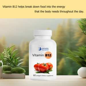 Oem yetişkin 3000 Mcg Vitamin <span class=keywords><strong>B12</strong></span> enerji artırıcı ruh hali-yumuşak jel kapsüller 60 sayımı İyileştirme - Product Image 3