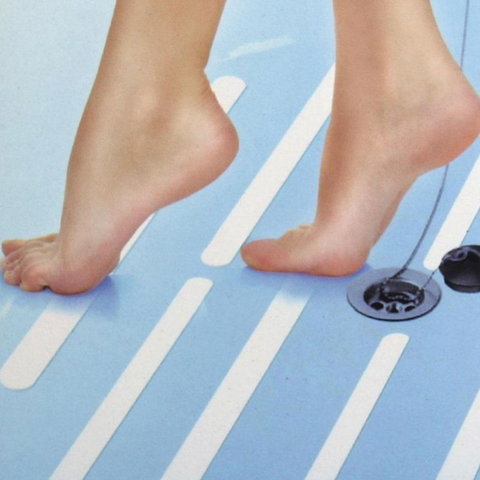 DIY PVC Anti-Slip Bathtub Stickers Waterproof Bathroom Shower Floor Non-Slip Stickers Strips