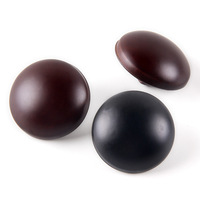 Boutons en résine imitation cuir vintage pour hommes et femmes, manteau en laine, costume, veste, accessoires
