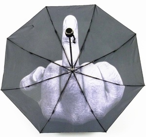 Kostenlose Probe, niedrige Mindestbestellmenge, Großhandel, individueller manueller Pongee-Dreifach-Regenschirm, keine Mindestbestellmenge, 97 cm, für Reisen und Regen - Product Image 6