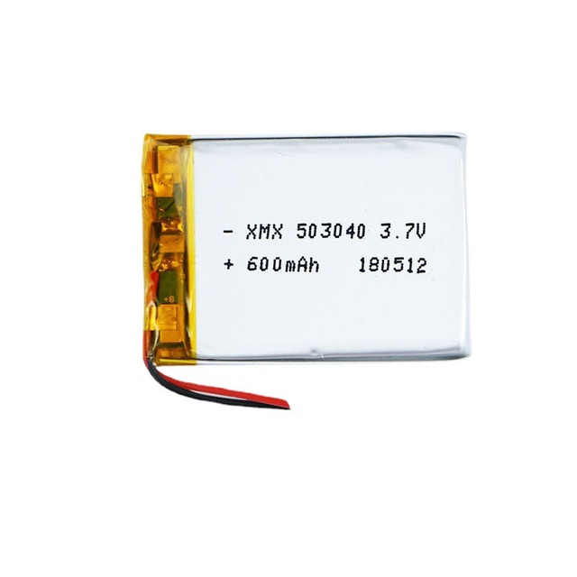 Xinmengxing Manufacturer's In-Stock Rechargeable 503040 600Mah 3.7V Solid State Polymer Lithium Battery Blue Other Brands