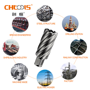 Chtools tốc độ cao Thép HSS Weldon Shank hình khuyên Cutter cứng kim loại hiệu suất cao lõi khoan bit trong nhựa trường hợp - Product Image 5