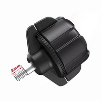 Adaptateur à rotule fileté 1/4 pouce 17 mm de qualité supérieure pour radiateur, pince de téléphone portable, perche à selfie, trépied et support de téléphone – Vente en gros usine