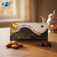 Sacs en plastique avec impression personnalisée VMPET, emballages alimentaires, sachets plats scellés à l'arrière pour bonbons, chocolats, en-cas