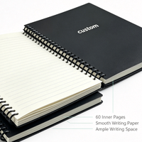 Carnet de voyage A4 à couverture souple personnalisable en PP, 60 feuilles – Fournitures scolaires de haute qualité, version personnalisable pour promotion