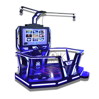 Mini moto de simulateur, lecteur pour enfants, réalité virtuelle, avion, jeu de puzzle, chasse en 3d