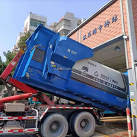 Compresseur de déchets mobile portable AEL pour chantiers de construction