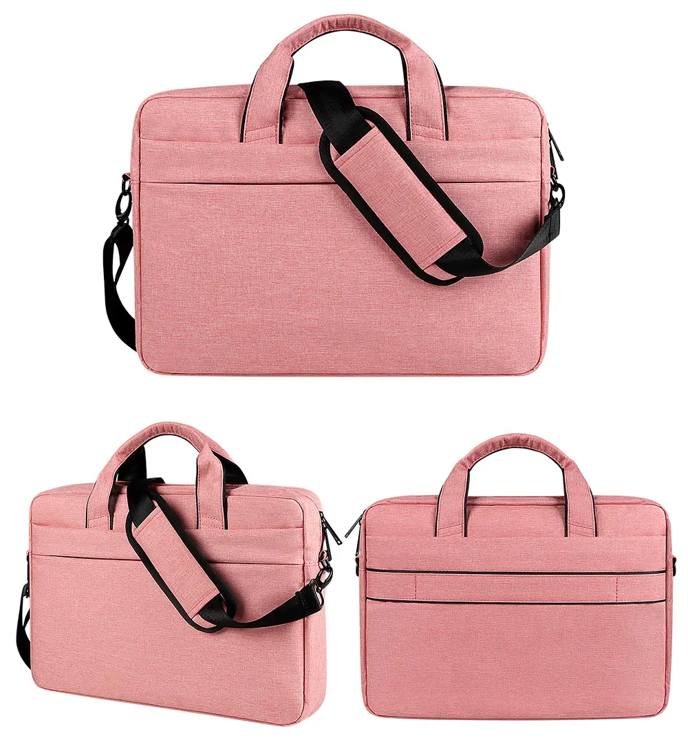 New waterproof large capacity fashion travel business 13 14 15.6 inch laptop computer shoulder messenger bag for men women