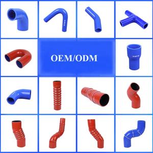 Tubo de silicona Color negro en forma de <span class=keywords><strong>U</strong></span> Tubo de silicona flexible Codo de 180 grados Manguera de radiador de silicona para sello de camión de coche a prueba de fugas - Product Image 2