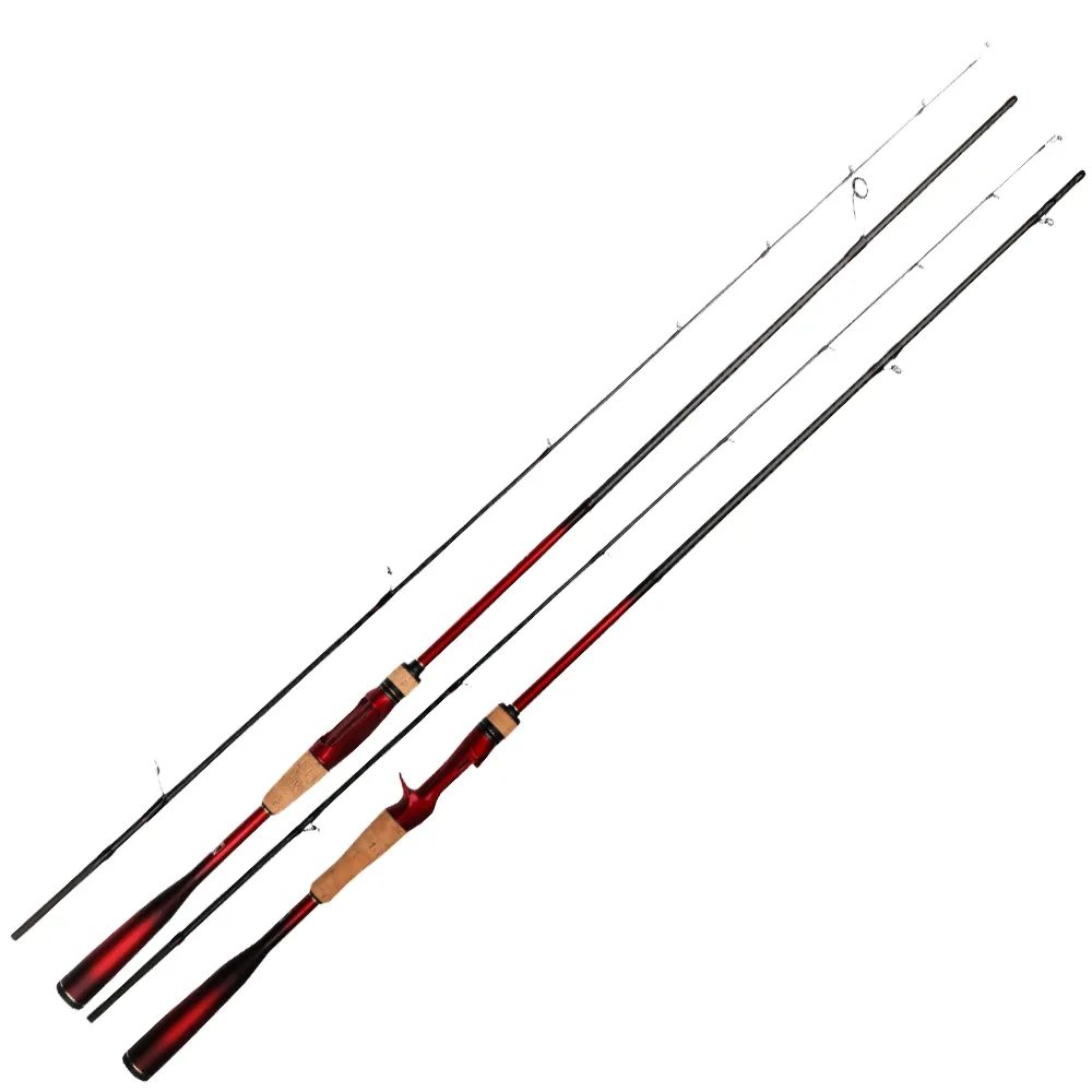 2021 Hot 2.1m High Carbon Casting/Spinning Fishing Rod Soft Solid Rod Slightly Lure Rod Bigfish