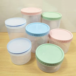 Sữa bột kín lon thực phẩm cấp PP chất liệu BPA miễn phí thực phẩm lưu trữ container đa-kích thước máy rửa chén an toàn kín <span class=keywords><strong>Jar</strong></span> - Product Image 2