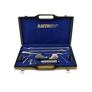 Set de Sigmoidoscopio y Proctoscopio Satinsky, Tubos de Anoscopio para Obstetricia/Ginecología, Obturador Manual, Instrumentos Quirúrgicos de Alta Calidad con Certificación CE, Garantía de 2 Años - Product Image 1