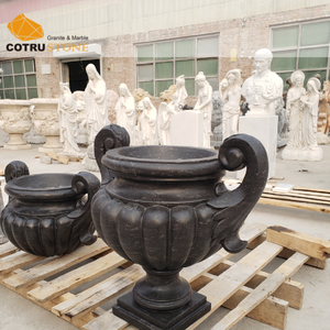 Macetas y Jarrones de Piedra Tallados a Mano Cotrustone para Jardín - Product Image 3