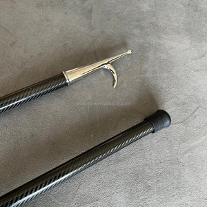 Gancho Telescópico Ajustable de Fibra de Carbono y Acero Inoxidable para Embarcaciones, Gancho de Amarre Ligero para Kayak, Velero, Yate y Canoa - Product Image 5