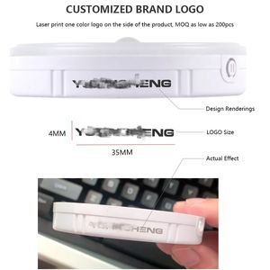 キッチンキャビネット用の調整可能な明るさと小さなモーションセンサーを備えた新しい到着スマートホームライト10 LEDラウンドナイトライト - Product Image 4