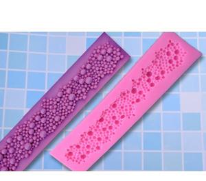قالب سيليكون لتزيين الكيك بتصميم ثلاثي الأبعاد على شكل حبات اللؤلؤ، متوفر بالجملة - Product Image 4