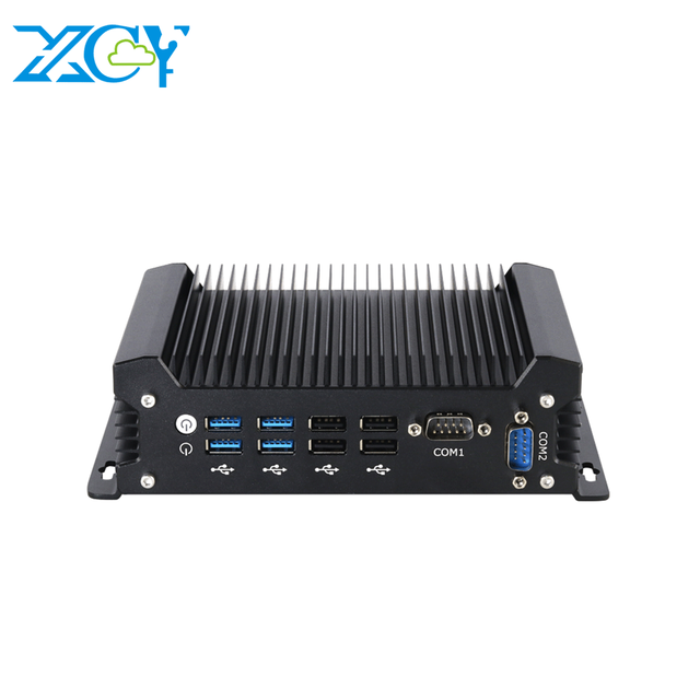 Fanless Industrial PC Intel Core I3 I5 I7 12th 13th Gen 2*DDR4 M.2 NVME 2*RS232 8USB WIFI 3G 4G LTE Watchdog PXE Boot Mini PC