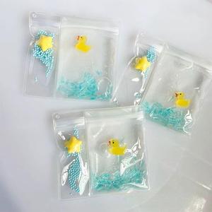 CHENXI Jouet créatif anti-stress en forme de poisson rouge en gelée à pincer, pendentif DIY pour sac d'école - Product Image 4