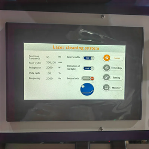 1500W 2000W macchina per la pulizia continua <span class=keywords><strong>Laser</strong></span> in fibra automatizzata rimozione della ruggine, Eco Friendly alternativa alla sabbiatura - Product Image 3