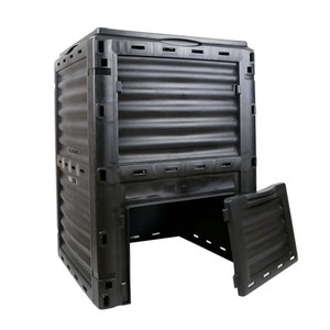 Wholesale Outdoor 300L Plastic Garden Compost Durable Garden Fertilizer Composting Bin