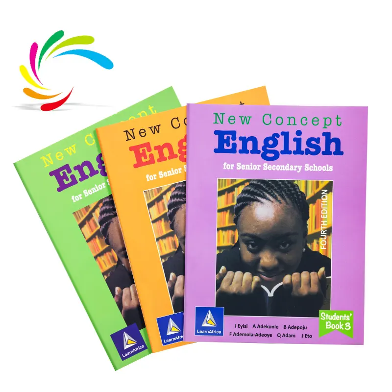 English Textbook Factory Wholesale Cheap Custom Full Color Africa Nigeria English Textbooks Printing Educational For Senior Secondary Schools