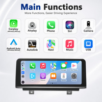 Layar Multimedia CodeLynk untuk BMW Seri 1 2 3 4 F20 F21 F22 F23 F30 F31 F32 F33 F34 F36 2012-2016 NBT Wireless Carplay