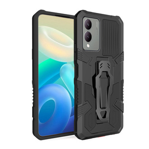 Para <span class=keywords><strong>Vivo</strong></span> Y19S/Y17S/Y27/Y36/Y16/<span class=keywords><strong>Y35</strong></span>/Y76/Y33S, soporte de anillo Invisible portátil multifunción, funda trasera de teléfono magnética a prueba de golpes - Product Image 2