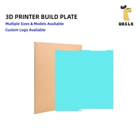 Pelat Pendingin Printer 3D 256x268mm untuk Anycubi Kobra 3 V2/Kobra 3/Kobra 3 Combo, Pelat Cetak Pengganti