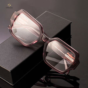 Omelle Best Seller donna <span class=keywords><strong>Vintage</strong></span> retrò occhiali da vista montature grandi dimensioni semplice Design classico irregolare acetato - Product Image 1