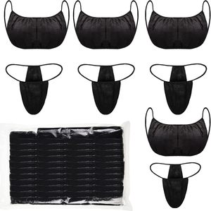 Bragas desechables Tanga Higiénica Envuelta individualmente Mujeres Spa Telas no tejidas Ropa interior Envolturas de bronceado Salón - Product Image 1