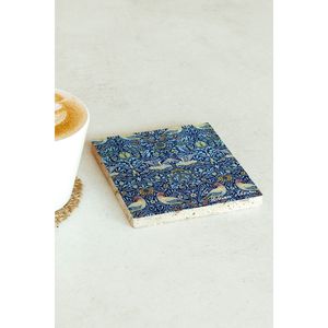 Juego de Posavasos de la Serie William Morris con Diseño de Piedra Única - Product Image 2